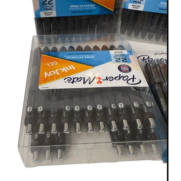 Paper Mate InkJoy Gel Pens .7mm Medium Point, Black, 68-Count - Picture 5 of 7